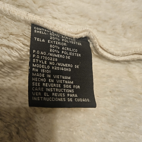 MUDD White suede jacket with fur lining - Picture 3 of 12